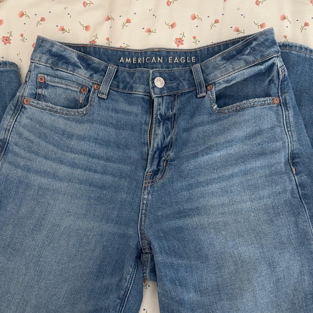 American Eagle Outfitters Dreamy Drape High Rise Jeans